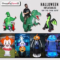 Up to 70% Off Halloween Inflatables